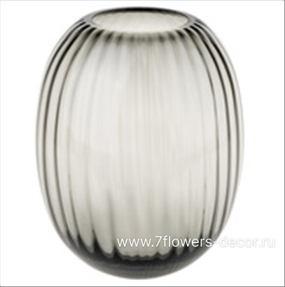 Ваза Classic border (стекло), D20xH24 см - фото 1