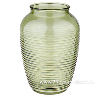 Ваза "Луиза 2" (стекло), D16,5xH24 см - фото 1