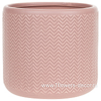 Кашпо (керамика), D12xH11,5 см - фото 1