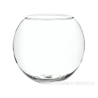 Ваза "Шаровая" (стекло), D15xH18 см, К - фото 1