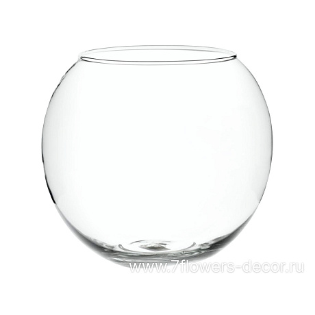 Ваза Шаровая (стекло), D15xH18 см, К - фото 1