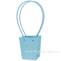 Сумка подарочная (картон), 12x8xH12,5 см, набор (10 шт), с ламинацией - фото 1