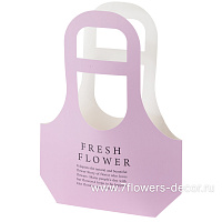 Сумка подарочная "Fresh Flowers" (картон), 25x9xH32 см, набор (10 шт) - фото 1