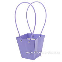 Сумка подарочная (картон), 12x8xH12,5 см, набор (10 шт), с ламинацией - фото 1