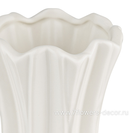 Ваза Line (керамика), D10xH19 см - фото 2