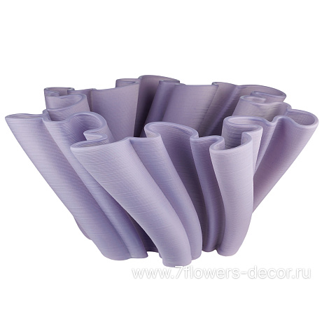 Ваза Иллюзия (керамика), 33x33xH15 см, для суxоцветов - фото 1