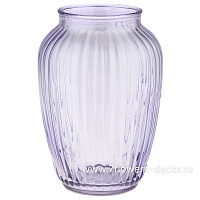 Ваза "Луана 2" (стекло), D16,5xH24 см - фото 1