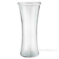 Ваза "Альба 3" (стекло), D11xH30 см - фото 1