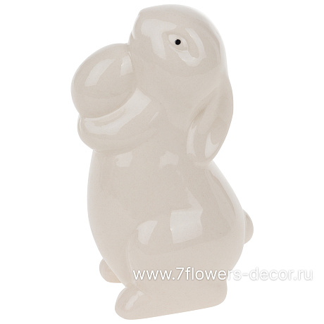 Фигура Заяц с яйцом (керамика), 5x5xH14 см - фото 1