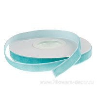 Лента декоративная (бархат), 12 ммx10 ярд - фото 1