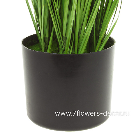 Трава искусственная в кашпо, H80 см - фото 2