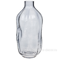 Ваза "Бутыль мятый" (стекло), D14хН32 см - фото 1
