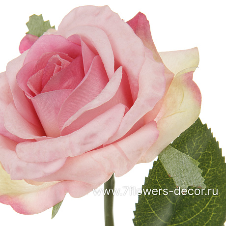 Цветок искусственный Роза, H46 см - фото 2