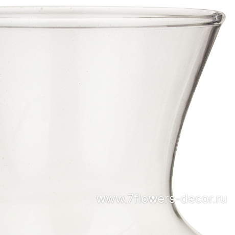 Ваза Люция (стекло), D11xH23 см - фото 2