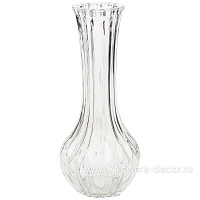 Ваза "Blossom" (стекло), D10xH22,5 см - фото 1