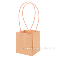 Сумка подарочная (картон), 13x12xH15 см, набор (10 шт), с ламинацией - фото 1