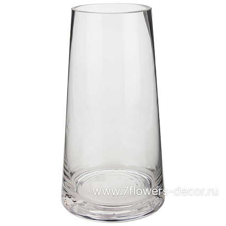Ваза Конус (стекло), D7xH22 см - фото 1