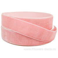 Лента декоративная (бархат), 25 ммx10 ярд - фото 1