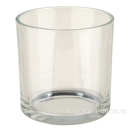 Ваза Трубка 100 (стекло), D10xH10 см, К - фото 1