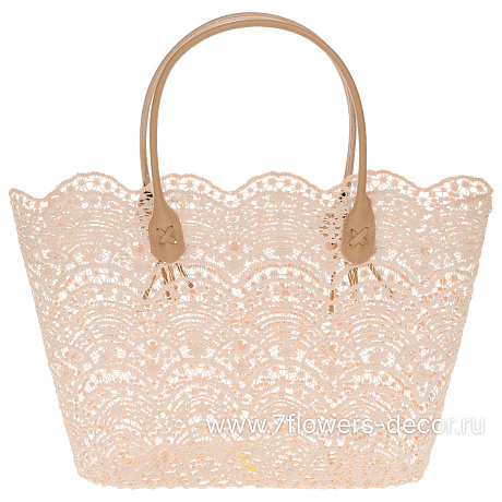 Корзина плетеная Кружево (ткань), 35x16xH25 см - фото 2