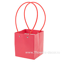 Сумка подарочная (картон), 13x12xH15 см, набор (10 шт), с ламинацией - фото 1