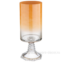 Ваза "French Cone" (стекло), D12xH30,5 см - фото 1