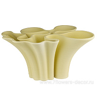 Ваза "Иллюзия" (керамика), 22x30xH14 см, для суxоцветов - фото 1