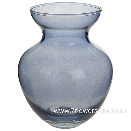 Ваза Залина (стекло), D9,5xH12,5 см - фото 1