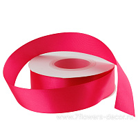 Лента атлас, 25 ммx25 ярд, плотная, на катушке - фото 1