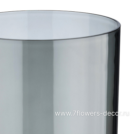 Вазон Round shadow (пластик), D15xH30 см - фото 2