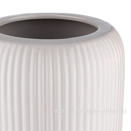 Ваза Bauhaus (керамика), D17xH40 см - фото 2
