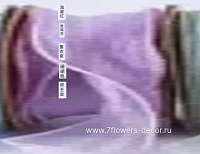 Лента органза, 40 ммx10 ярд, на леске - фото 1