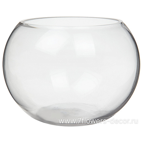 Ваза Шаровая (стекло), D18xH14 см, К - фото 1