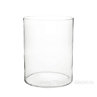Ваза "Трубка 200" (стекло), D20xH25 см, К - фото 1