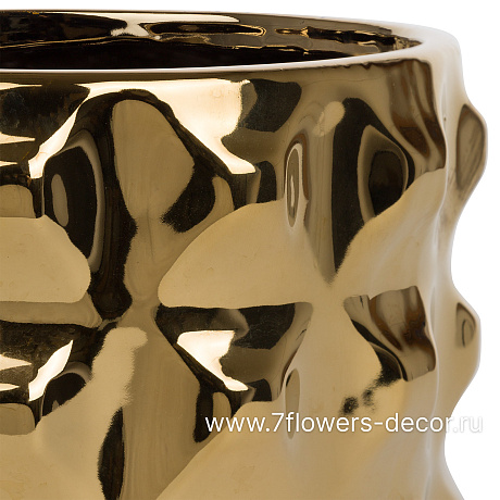 Кашпо Castle (керамика), D18xH14,5 см - фото 2