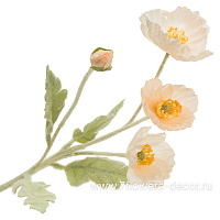 Цветок искусственный "Мак", H57 см - фото 1