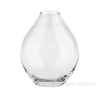 Ваза "Альпийская капелька" (стекло), D8xH10 см - фото 1