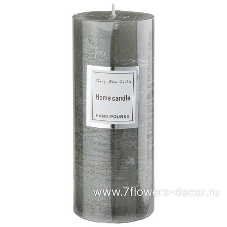 Свеча цилиндр (парафин), D6хН15 см - фото 1