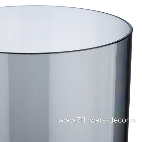 Вазон Round shadow (пластик), D15xH20 см - фото 2