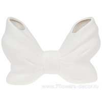 Ваза "Bowknot" (керамика), 22x7xH14,5 см - фото 1