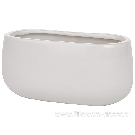 Кашпо (керамика), 22x11xH10,5 см - фото 1