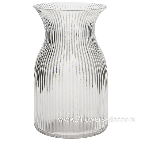 Ваза Douya V (стекло), D12хH20 см - фото 1