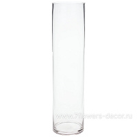 Ваза "Трубка 100" (стекло), D10xH40 см, К - фото 1