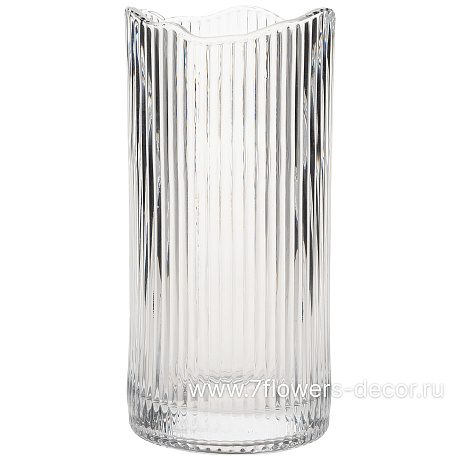 Ваза Унисон (стекло), D12xH25 см - фото 1