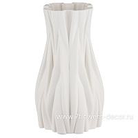 Ваза "Иллюзия" (керамика), D22,5xH41 см, для сухоцветов - фото 1