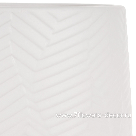 Кашпо (керамика), D22х22хН23 см - фото 2