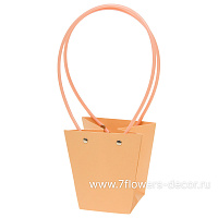 Сумка подарочная (картон), 12x8xH12,5 см, набор (10 шт), с ламинацией - фото 1