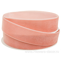Лента декоративная (бархат), 25 ммx10 ярд - фото 1