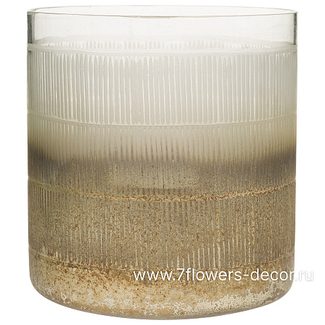 Ваза Alchemy (стекло), D13xH13 см - фото 3