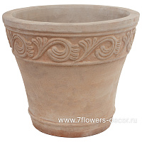 Кашпо Nobilis Marco "Mterra Daycuc Cone", (терракота), D32хН26 см - фото 1